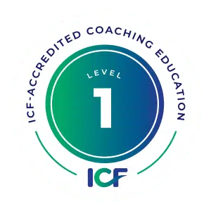 ICF Accredited Coaching Education Level 1 Badge